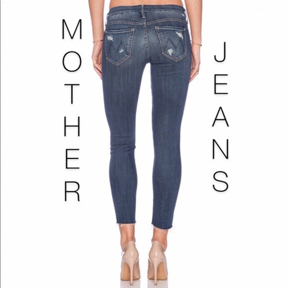 MOTHER Looker Ankle Fray 27